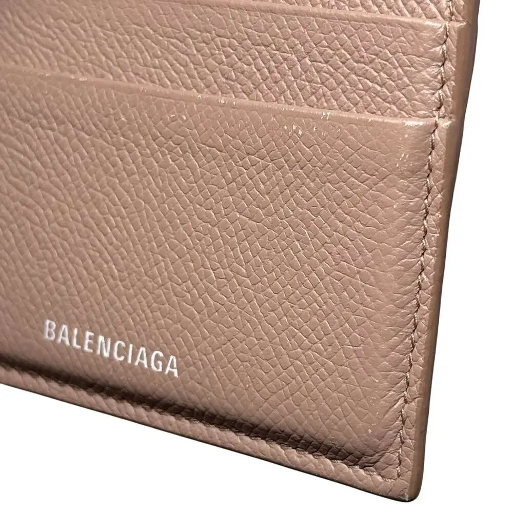 Balenciaga Beige Cardholder Wallet